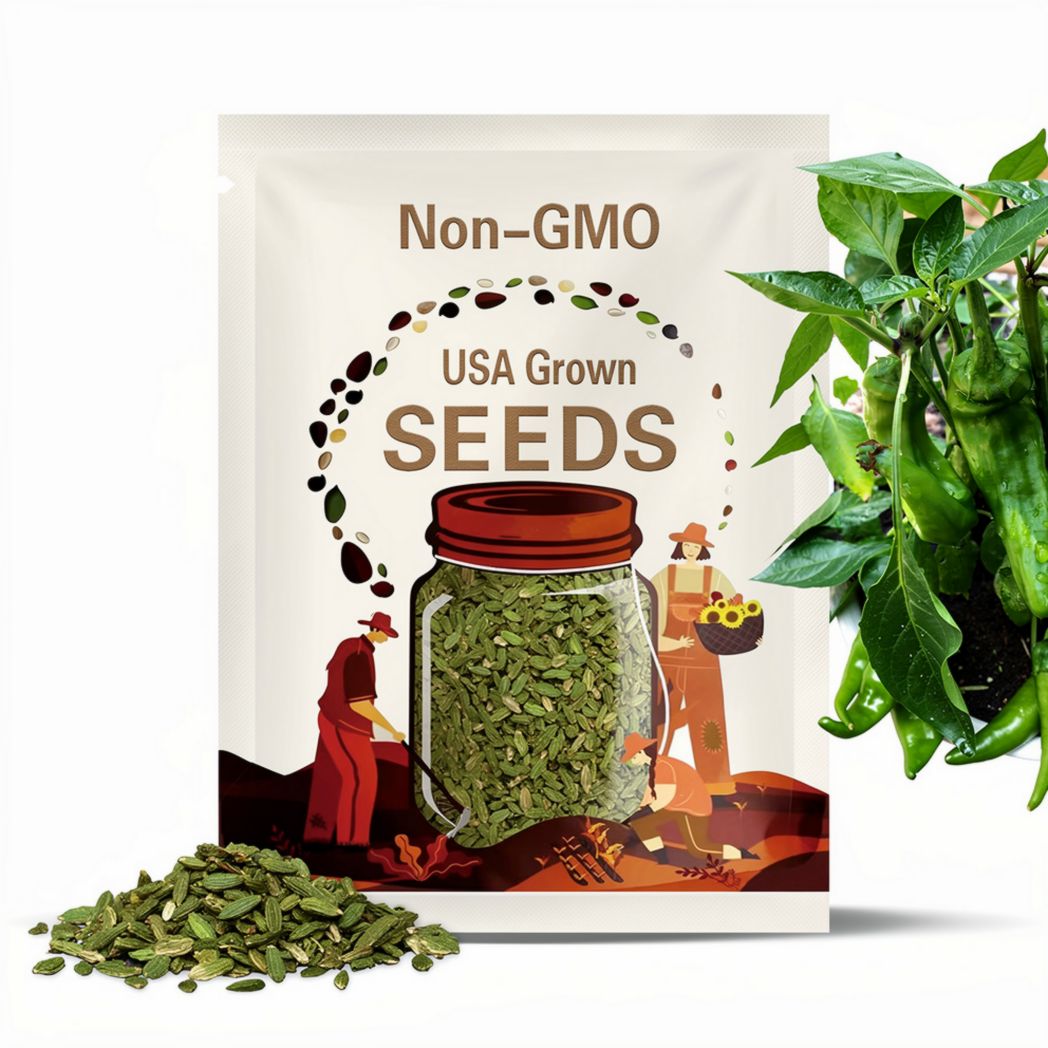 Pepper Hatch chili pepper seeds 25