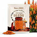 Orange Wonder Snapdragon Seeds - Cold Resistant - Potted - Attracts pollinators - Open-Pollinating - Plant before the frost/after frost #20