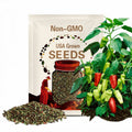 Italian Pepper Seeds - Organic, Heirloom, Open Pollinated, Non GMO - Grow Indoor, Outdoors, Pots, Grow Beds, Soil, Hydroponic, Aquaponic