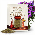 500 New England Aster Seeds: Purple Heirloom Wildflower, Pollinator Friendly